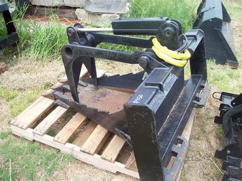 used bale grapple skid steer|grapples for sale by owner.